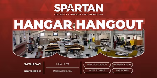 Spartan College | Hangar Hangout | Los Angeles Area