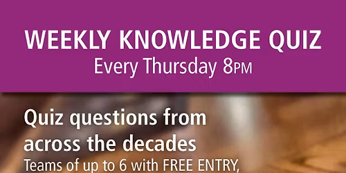 General Knowledge Quiz - Free Entry