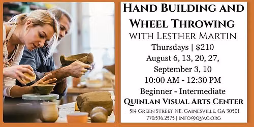 Hand Building and Wheel Throwing