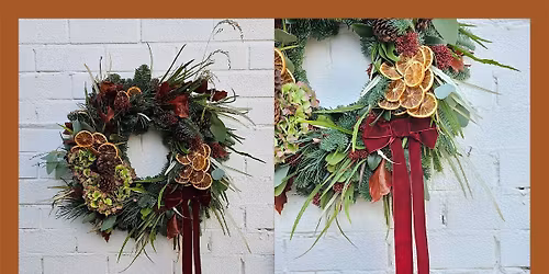 Luxury Wreath Workshop at Manchester Craft & Design Centre