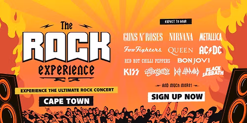 The Rock Experience is coming to Cape Town!