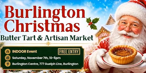 Burlington Christmas Butter Tart & Artisan Market