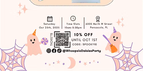 Whoopsie Daisies' Boo Bash 2025