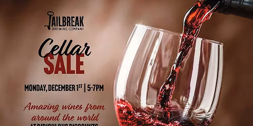 Jailbreak Brewing Annual Cellar Sale