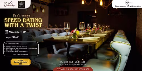 BeVisionary's Speed Dating with a Twist