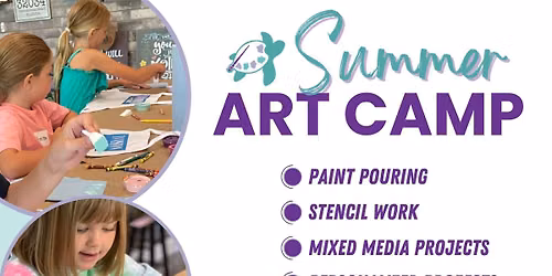 Summer Art Camp Painted Turtle Craft Co