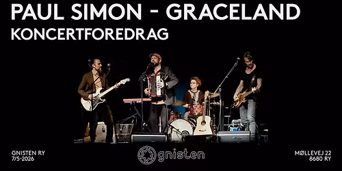\u2018Welcome to Graceland\u2019  Paul Simon - koncertforedrag