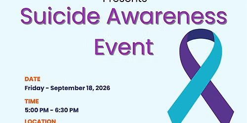 REACH Team Presents: Suicide Awareness Resource Fair