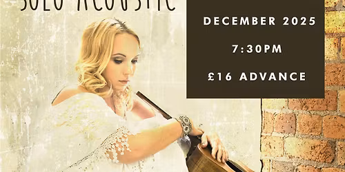 Chantelle McGregor (Solo Acoustic)