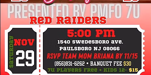 PMFO 7U Sneaker Ball Banquet