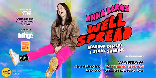 Anna Beros - Well Spread: Standup Comedy & Story Sharing in English