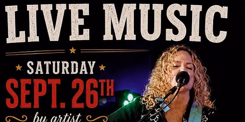 Live music by Robbi Bell