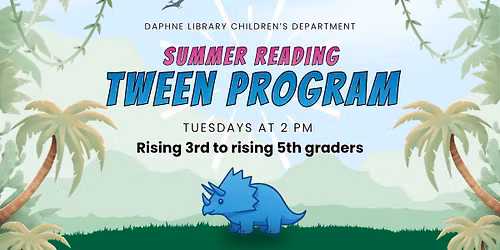 Tween Summer Reading Program