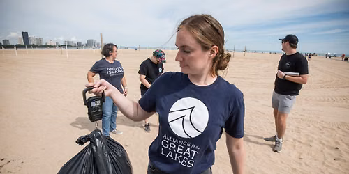 Great Lakes Beach Cleanup at Jean Klock Park