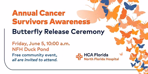 Annual Cancer Survivors Awareness Butterfly Release Ceremony
