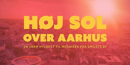 H\u00f8j sol over Aarhus
