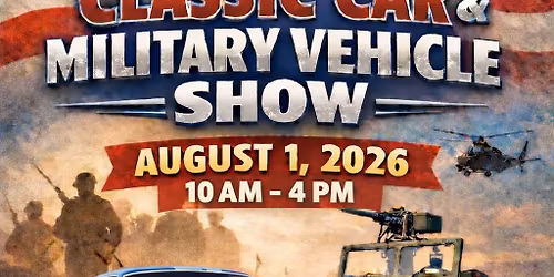 Veterans Serving Veterans Community Park  Classic Car and military vehicle show
