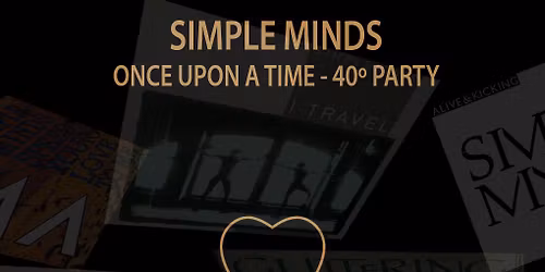 Concierto  40 aniversario  Once Upon A Time - Simple Minds