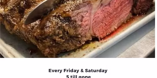 Prime Rib Special @ The Cathouse Lounge