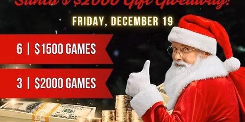 Santa\u2019s $2000 \ud83c\udf81 GIFT Giveaway! MEGA Money Friday Frenzy!