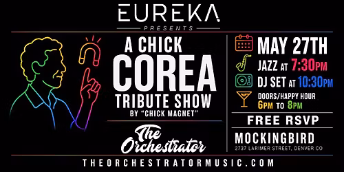 The Orchestrator's Sunset Jazz Cafe at Mockingbird w\/ Chick Magnet May 27th