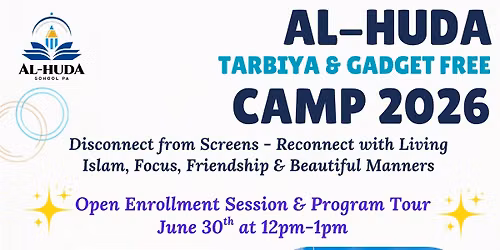 Open Enrollment Session and Program Tour - Summer Camp