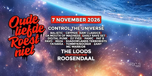 Oude Liefde Roest Niet = Uitverkocht!