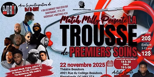 CONCERT GOSPEL\u2728 LA TROUSSE DE PREMIERS SOINS