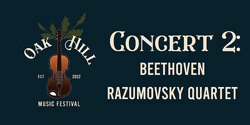 Beethoven Razumovsky Quartet No. 3