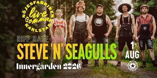 Steve'n'Seagulls | Live p\u00e5 Innerg\u00e5rden