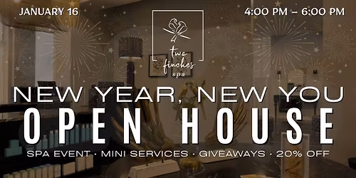 New Year, New You at Two Inch Spas - Spa Open House
