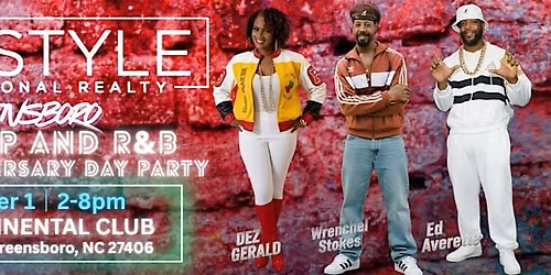 Lifestyle Moves The Triad: 90s Hip Hop & R&B Day Party (Free) Greensboro NC