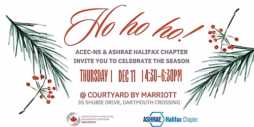 ACEC-NS\/ ASHRAE Holiday Mixer 2025