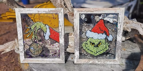 Black Friday Grinchy Resin Workshop
