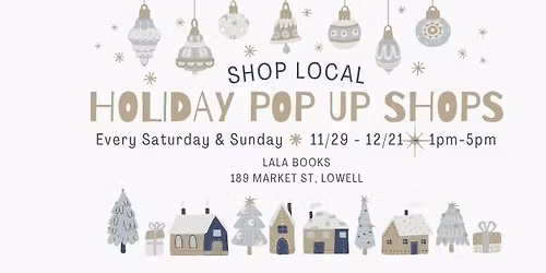 Pop Up Shops at lala books