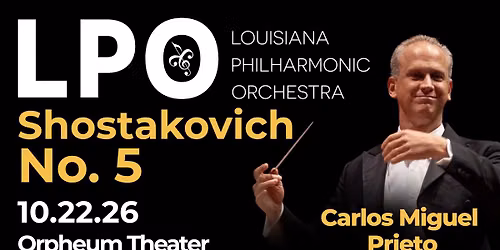 Prieto Returns: Shostakovich No. 5