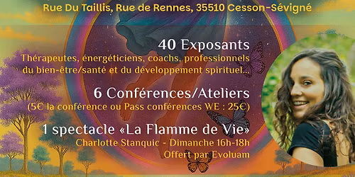 Salon du d\u00e9veloppement personnel, du bien-\u00eatre et de la spiritualit\u00e9 - RENNES - 31\/01-01\/02 2026
