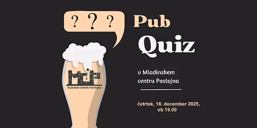 Pub quiz!