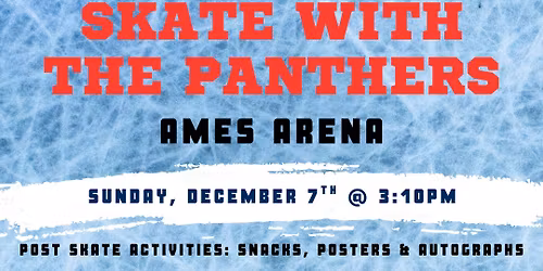 Lakeville North Boys Skate with the Panthers