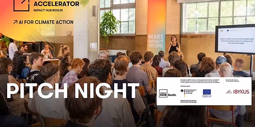 AI for Climate Action Accelerator \u2013 Pitch Night