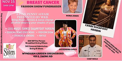 Shades Of Pink Breast Cancer Fashion Show
