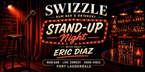 Swizzle Stand Up Comedy | Ft. Lauderdale Comedy Show