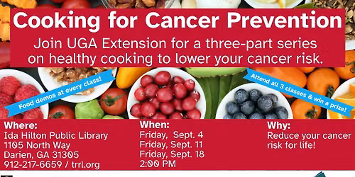 Cooking for Cancer Prevention