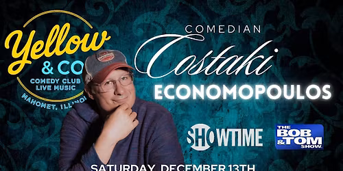 Yellow and Co. presents Comedian Costaki Economopoulos