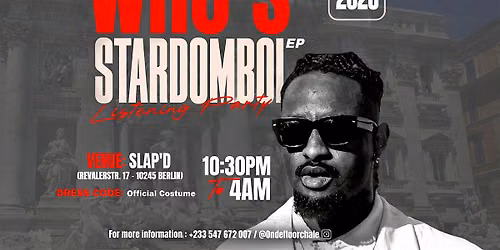 Who is Stardom Boi x Listening Party