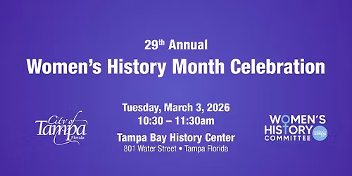 29th Annual Women's History Month Celebration