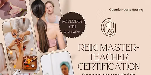Reiki Master\/Teacher Certification