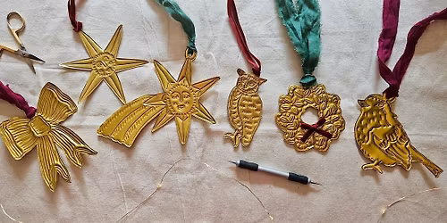 Tin Embossing \u2013 Christmas Decorations