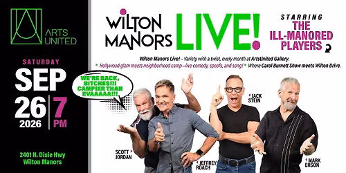Wilton Manors LIVE! @ ArtsUnited Gallery