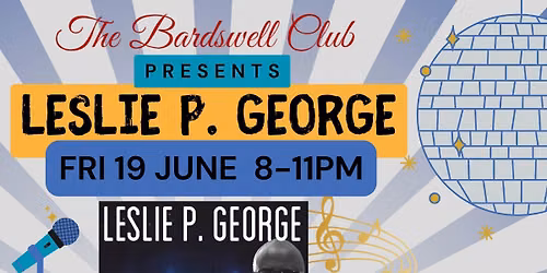 Leslie P. George Motown Party Night